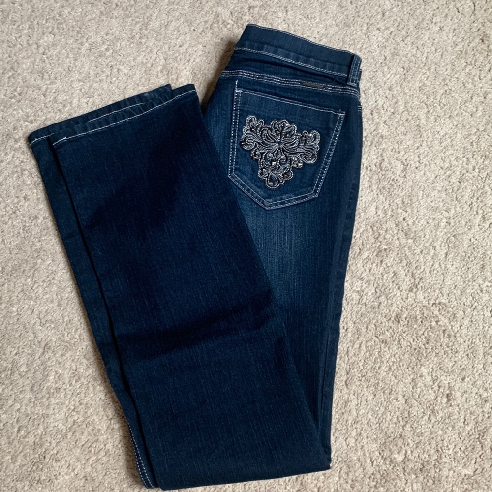 NY and Co bootcut size 4. NWOT. Excellent condition
